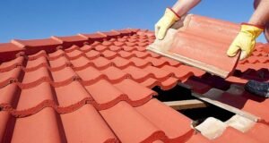 Fixing Broken Roof Tiles