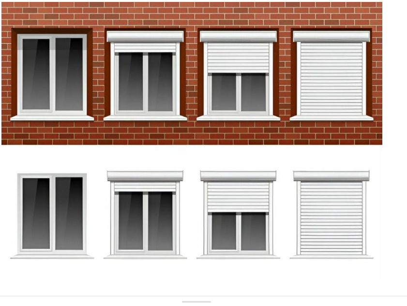 Integrated Roller Shutters