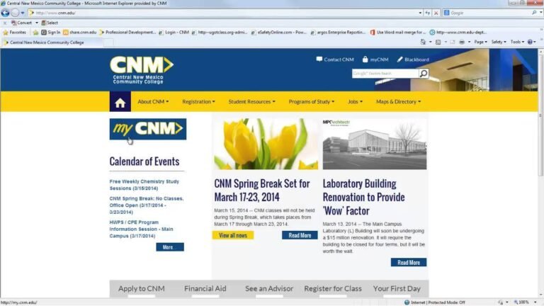 Central New Mexico Community College Portal: A Complete Student Guide