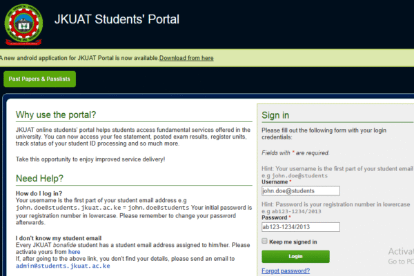Jomo Kenyatta University Student Portal: Complete Guide